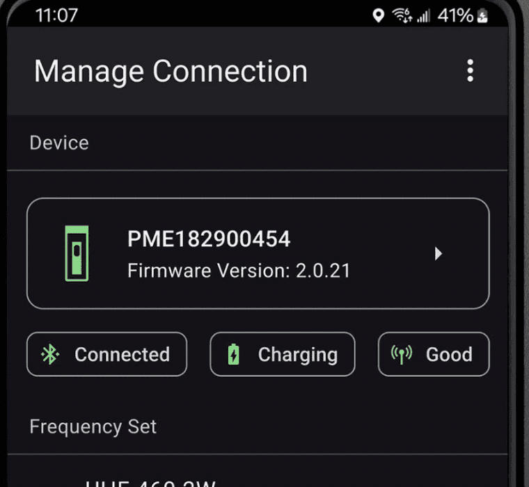 goTenna Relay Health Manager App